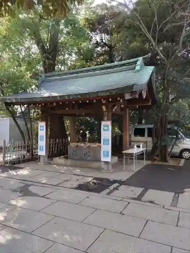 渋谷氷川神社の手水舎