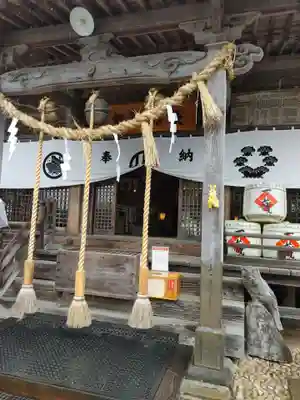 秋保神社の本殿・本堂