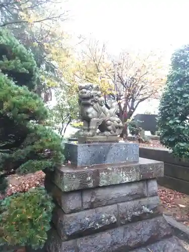 子之神社の狛犬