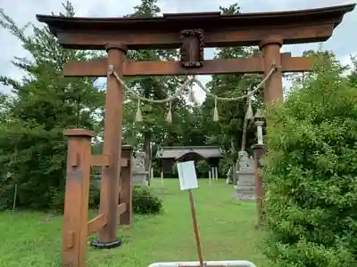 岩岡神社の鳥居