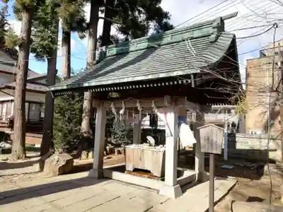 神炊館神社 ⁂奥州須賀川総鎮守⁂の手水舎