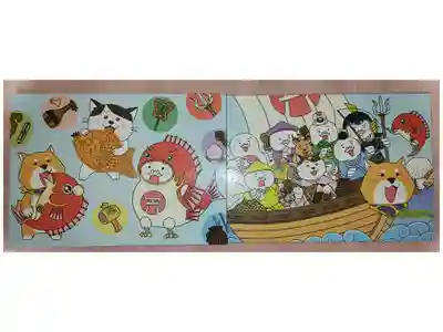 ゆずママさんにお願いして、娘のちぇりちぇりへプレゼント。御朱印帳に直書きをお願いして、送って頂きました。