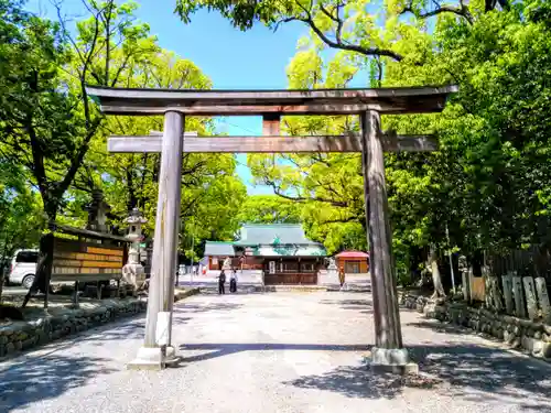 川原神社の鳥居