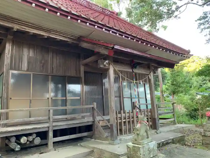 川戸神社の本殿・本堂