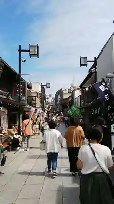 題経寺(柴又帝釈天)の周辺