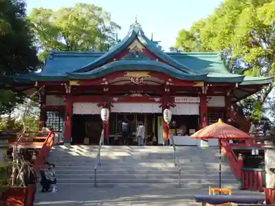 多摩川浅間神社の本殿・本堂