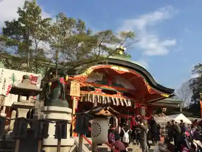 伏見稲荷大社の本殿・本堂