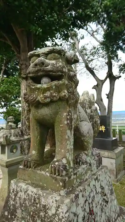 砂原阿蘇神社の狛犬