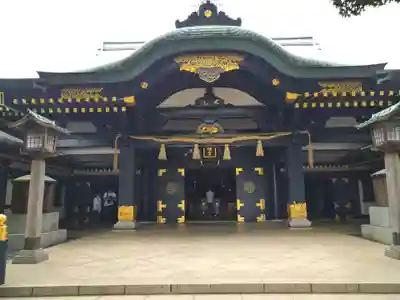 穴八幡宮の本殿・本堂