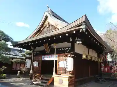 御霊神社の本殿・本堂