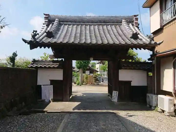 祐正寺の山門・神門