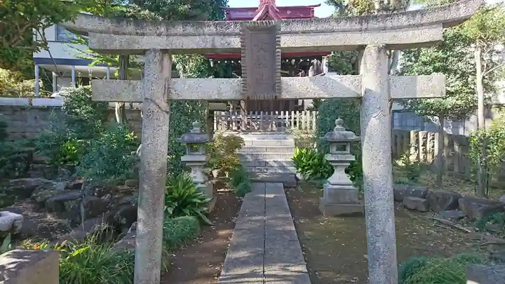 和泉貴船神社(和泉熊野神社境外末社)の鳥居