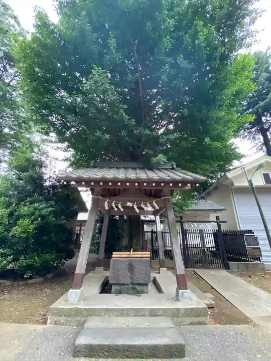 小野神社の手水舎