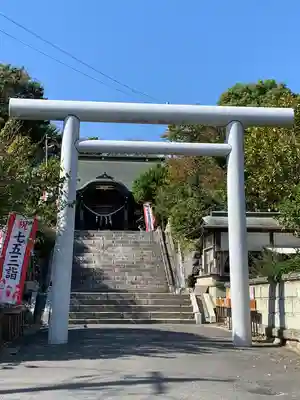 四倉諏訪神社の鳥居