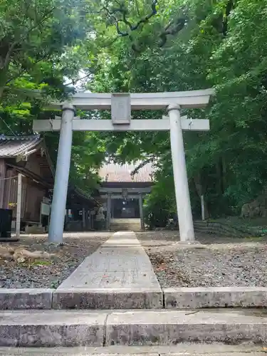 豊積神社の鳥居