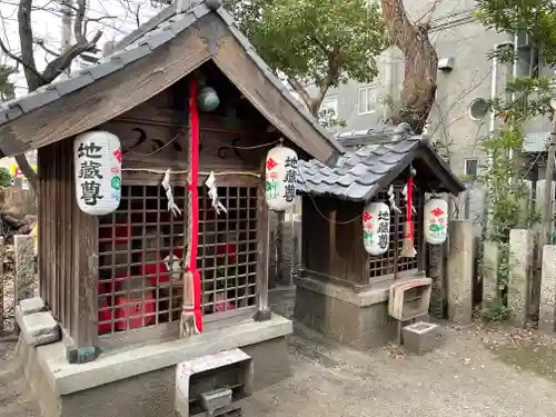 難波八幡神社の末社・摂社