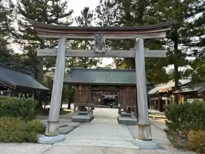 八重垣神社の鳥居