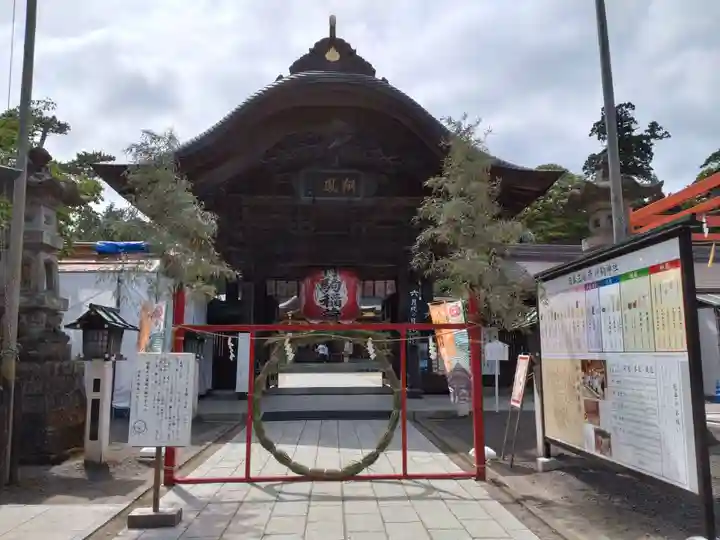 竹駒神社の山門・神門