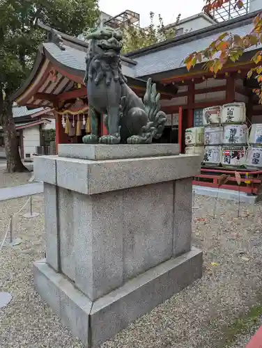 御霊神社の狛犬