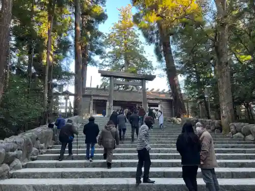 伊勢神宮内宮（皇大神宮）の鳥居