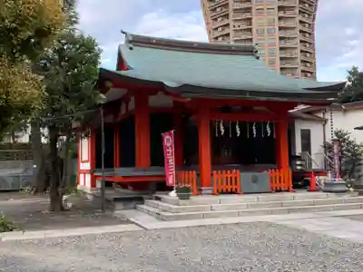 麻布氷川神社の本殿・本堂