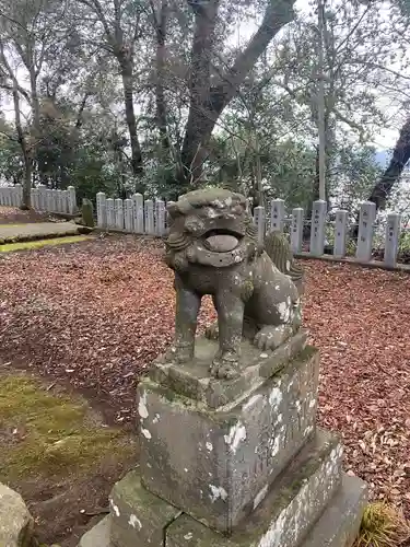 日隈神社の狛犬