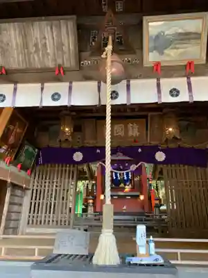 河口浅間神社の本殿・本堂