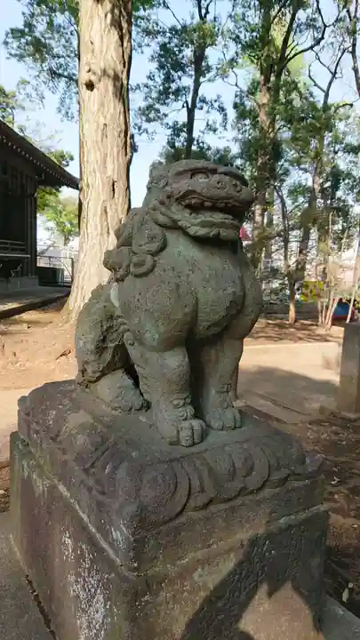 熊野神社の狛犬