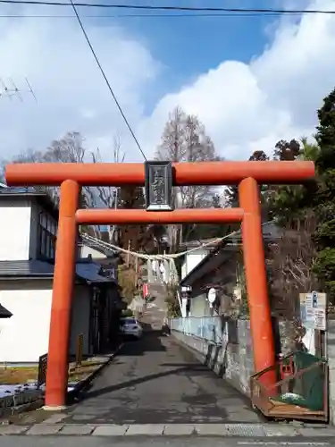 皇大神社の鳥居