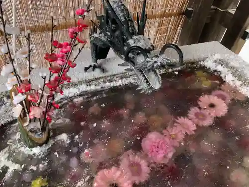 札幌諏訪神社の手水舎