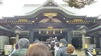 穴八幡宮の本殿・本堂