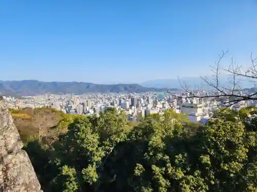 湯神社の景色