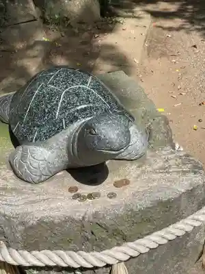 酒列磯前神社の狛犬