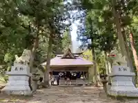 飯笠山神社の本殿・本堂