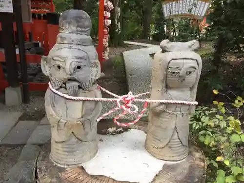 賀茂御祖神社（下鴨神社）の像