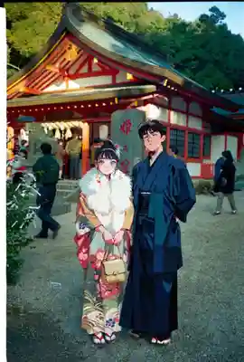 大縣神社の初詣