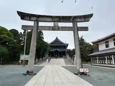 豊川閣　妙厳寺の鳥居
