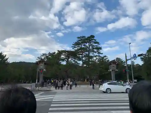 伊勢神宮外宮（豊受大神宮）の周辺