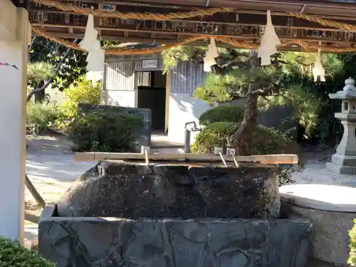 玉祖神社の手水舎