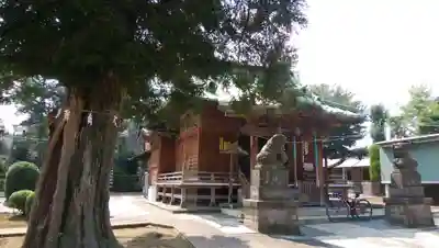 諏訪神社の本殿・本堂