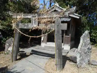 猪鼻神社の鳥居