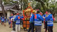 猪名野神社のお祭り