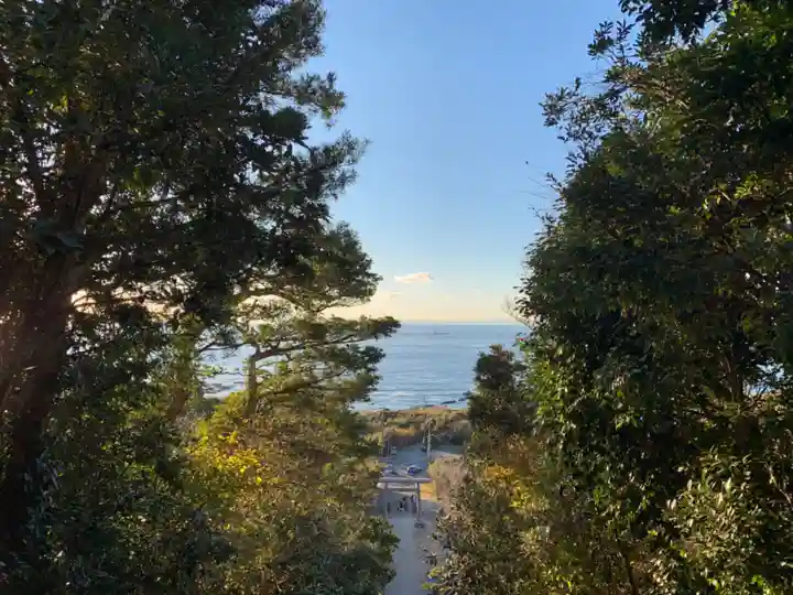 洲崎神社の景色
