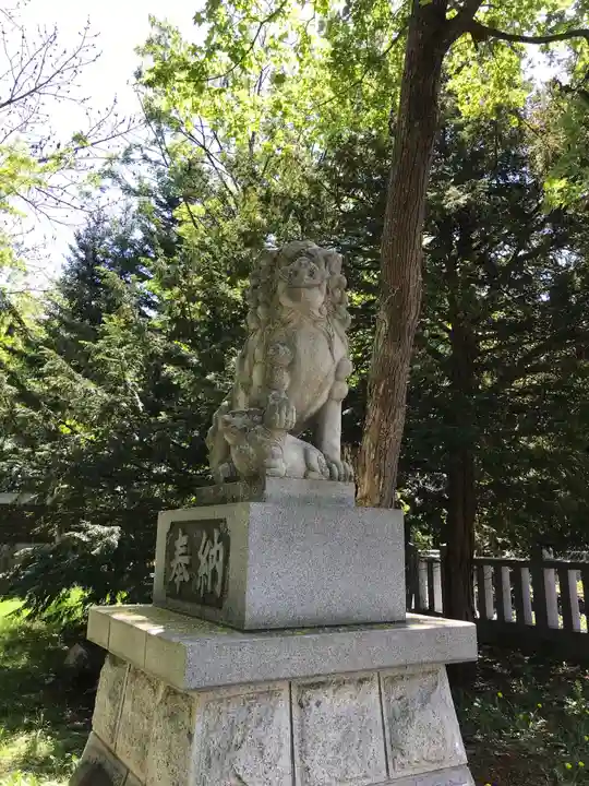 永山神社の狛犬