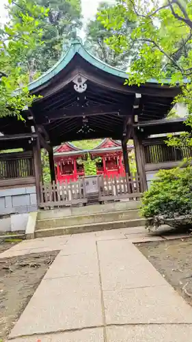 白金氷川神社の末社・摂社