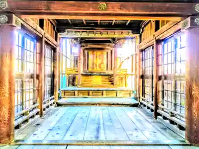 八幡社の本殿・本堂