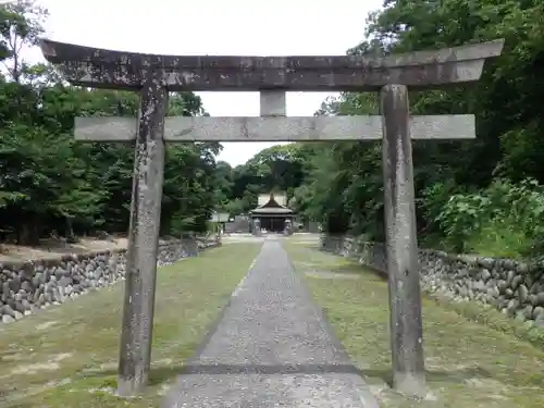 船津神社の鳥居