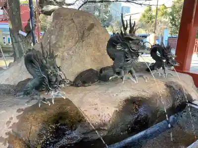 浅草神社の手水舎