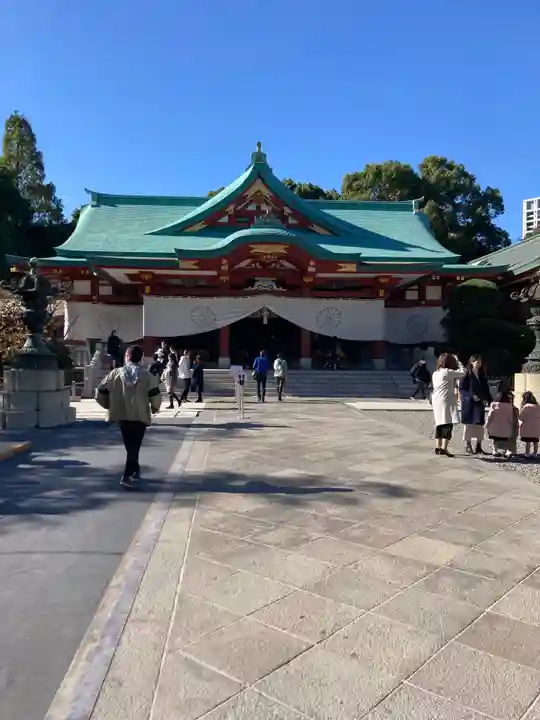 日枝神社の本殿・本堂