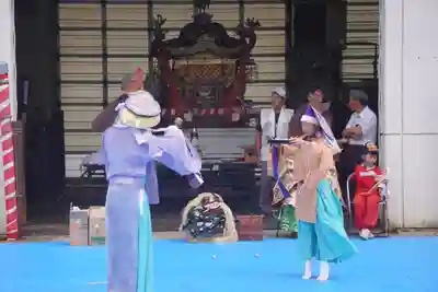 尻岸内八幡神社のお祭り